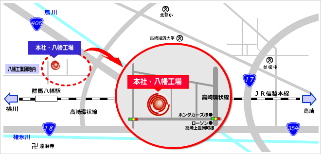 本社 八幡工場